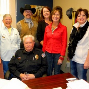 Chamber Honkers Visit Police Chief Gary McCrea