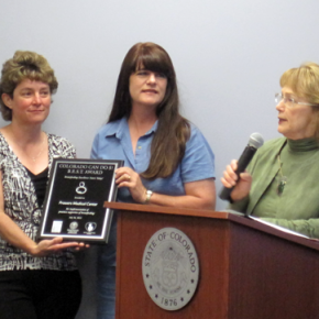New Beginnings Birth Center at PMC Receives Colorado Can Do 5 Award
